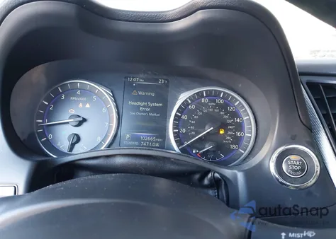 2017 Infiniti Q50 2.0T Premium from USA, damaged, VIN JN1CV7ARXHM680985